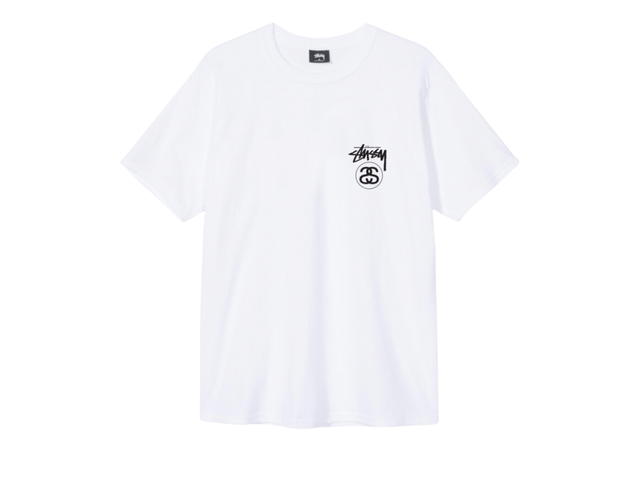 Stussy Stussy Solid Stock Link Tee White - view 1