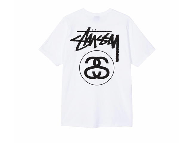 Stussy Stussy Solid Stock Link Tee White - view 2