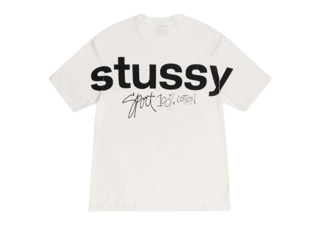 Stussy Stussy Sport 100% Pigment Dyed Tee Natural - view 2