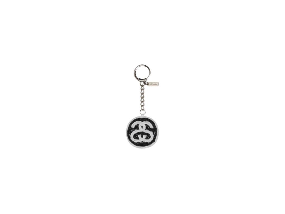 Stussy Stussy SS Link Beaded Ball Keychain