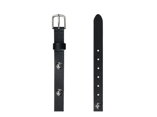 Stussy Stussy SS-Link Studded Belt Metal Buckle Black - view 2