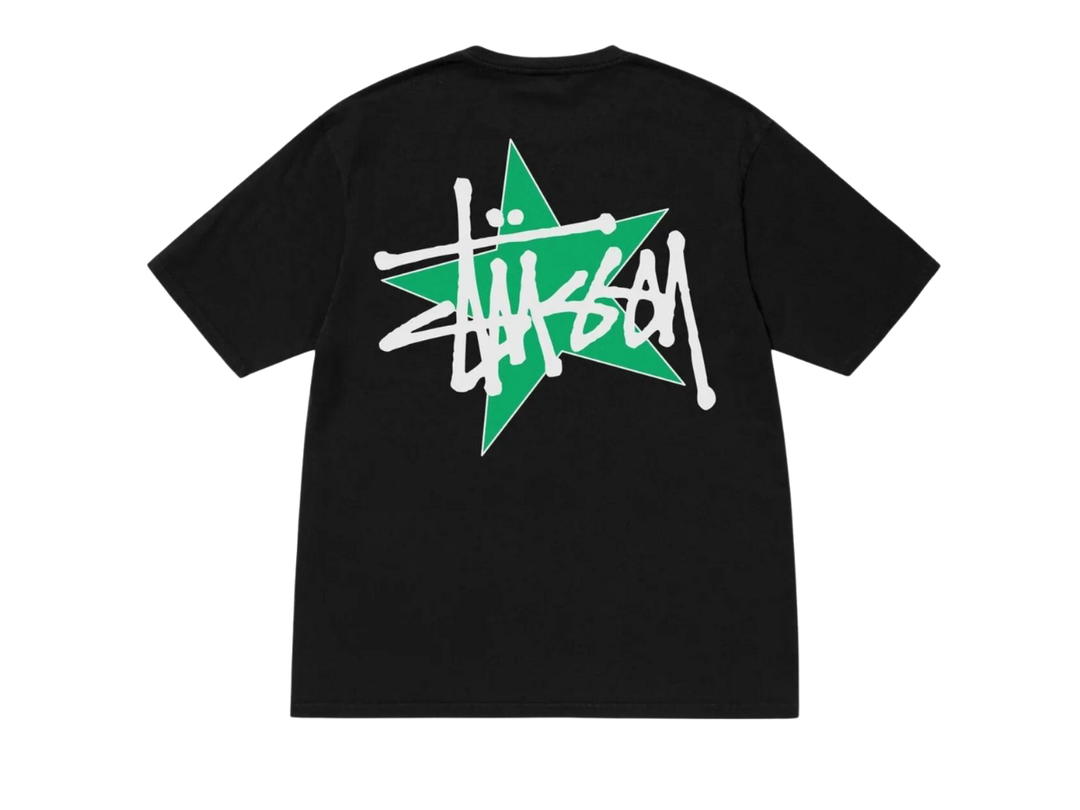 Stussy Stussy Star Tee Pigment Dyed Black