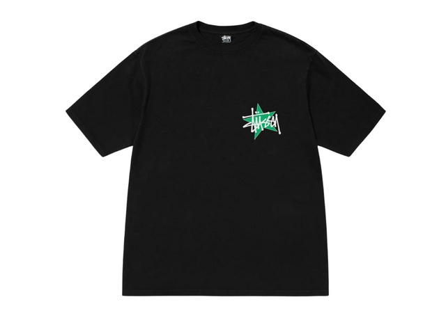 Stussy Stussy Star Tee Pigment Dyed Black - view 2