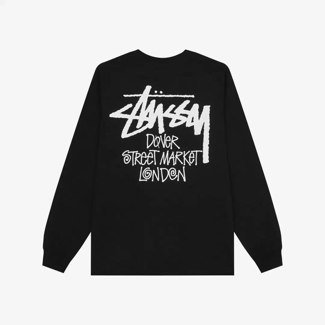 Stussy Stussy Stock DSM London LS T-Shirt Black 2023