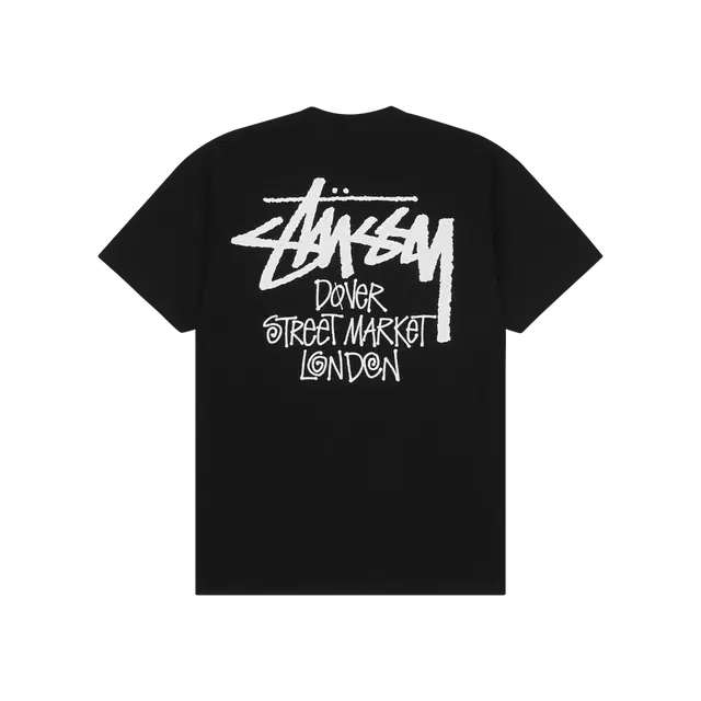 Stussy Stussy Stock DSM London T-Shirt Black 2023 - view 2