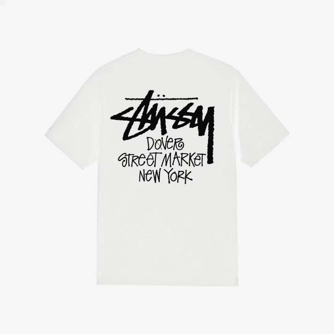 Stussy Stussy Stock DSM New York T-Shirt White