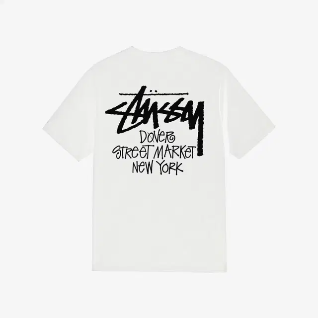 Stussy Stussy Stock DSM New York T-Shirt White - view 1
