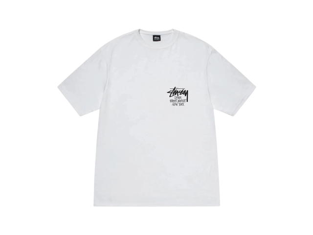 Stussy Stussy Stock DSM New York T-Shirt White 2024 - view 1