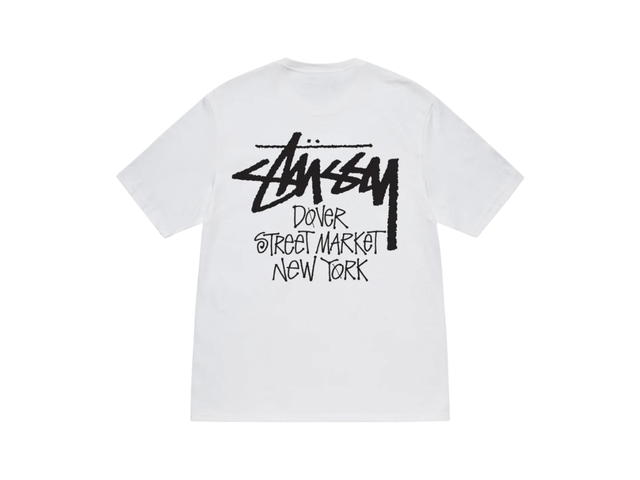 Stussy Stussy Stock DSM New York T-Shirt White 2024 - view 2
