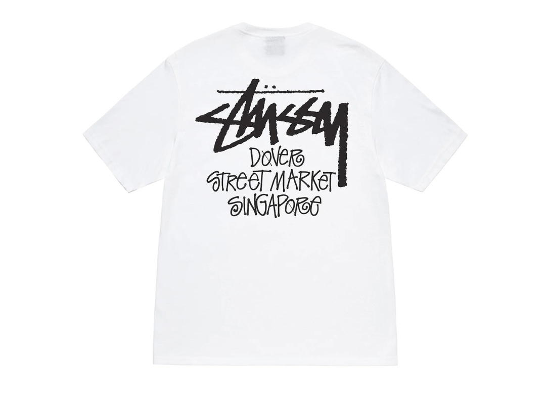 Stussy Stussy Stock DSM Singapore T-Shirt White