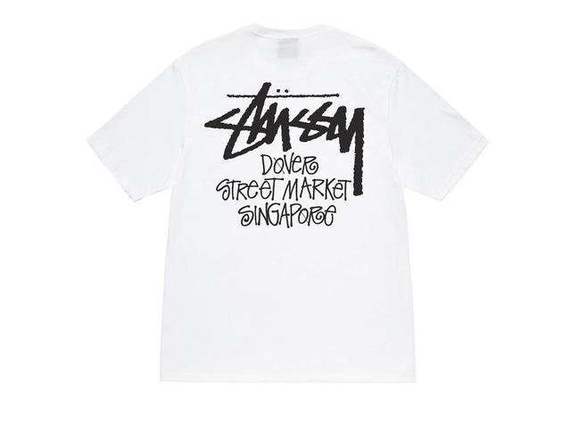 Stussy Stussy Stock DSM Singapore T-Shirt White - view 1