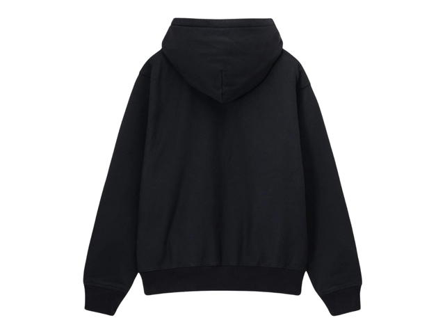 Stussy Stussy Stock Logo Zip Hoodie Black - view 2