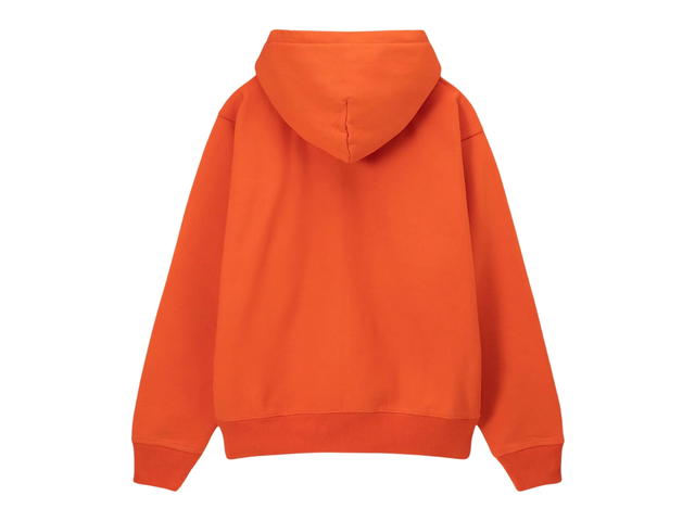 Stussy Stussy Stock Logo Zip Hoodie Orange - view 2