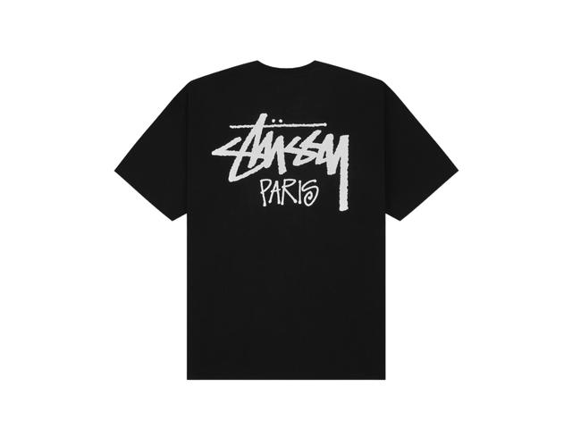 Stussy Stussy Stock Paris T-Shirt Black 2024 - view 2