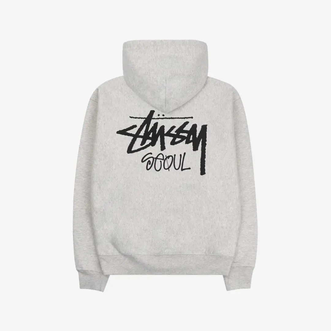 Stussy Stussy Stock Seoul Hood Ash Heather 2023