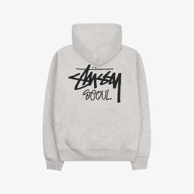 Stussy Stussy Stock Seoul Hood Ash Heather 2023 - view 1