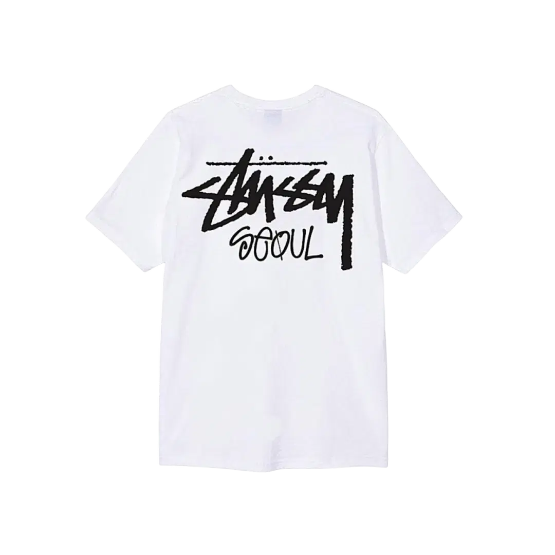 Stussy Stussy Stock Seoul T-Shirt White 2023
