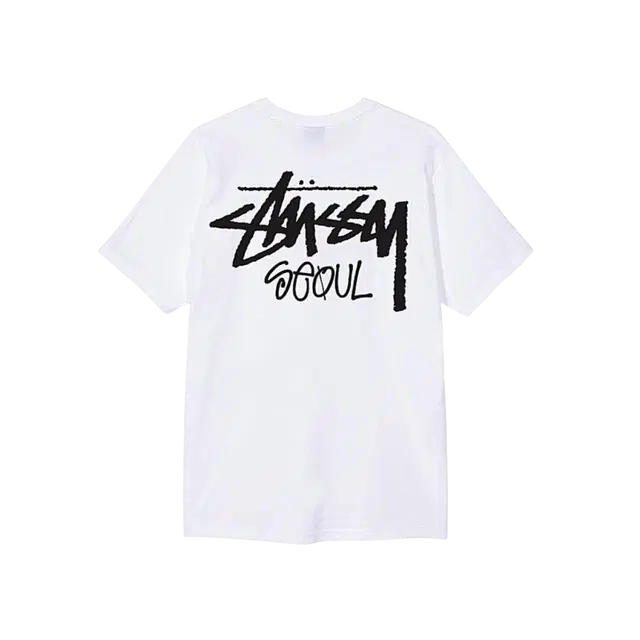 Stussy Stussy Stock Seoul T-Shirt White 2023 - view 2