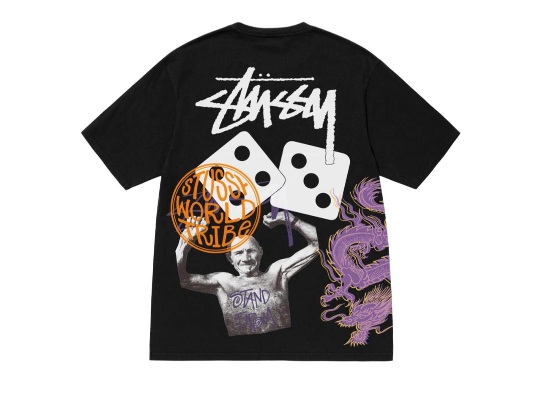 Stussy Stussy Strike Pigment Dyed Tee Black