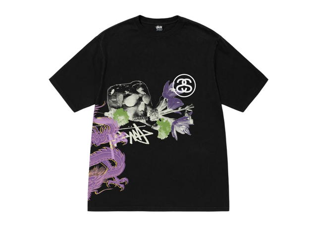 Stussy Stussy Strike Pigment Dyed Tee Black - view 2