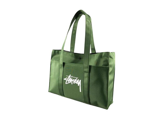 Stussy Stussy Stussy Military Tote Bag Olive Green - view 2
