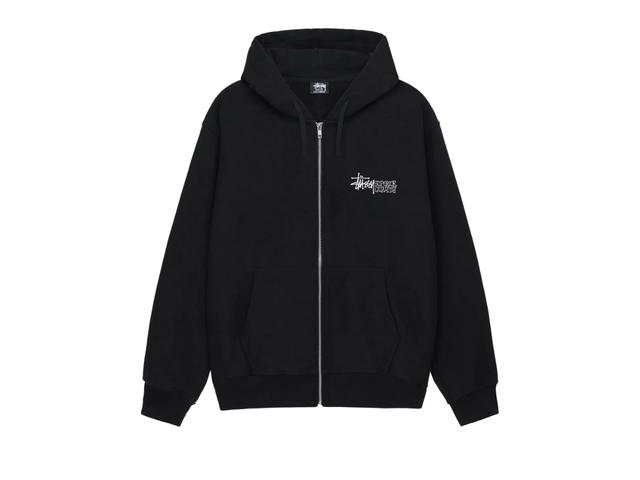 Stussy Stussy Superior Quality Zip Hoodie Black - view 1