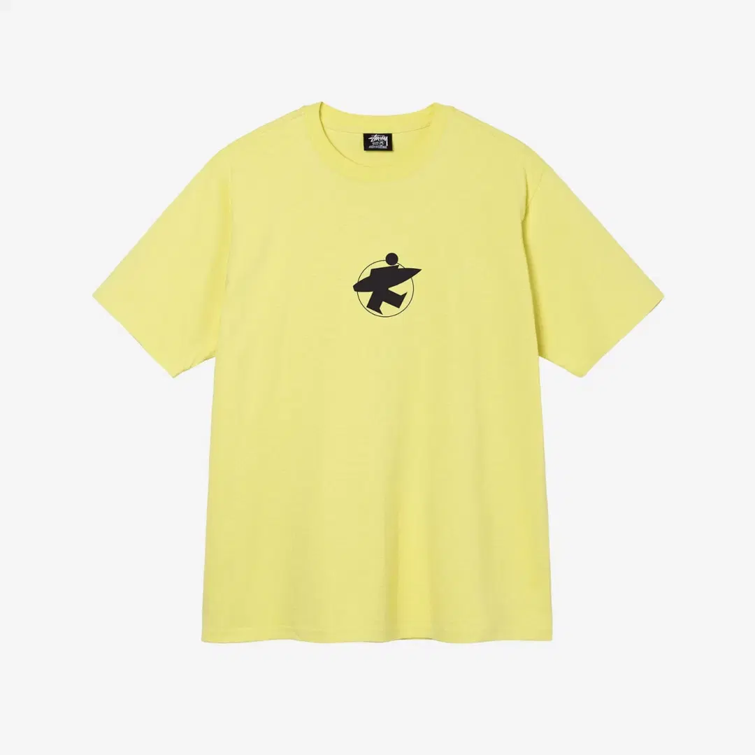 Stussy Stussy Surf Stock T-Shirt Yellow
