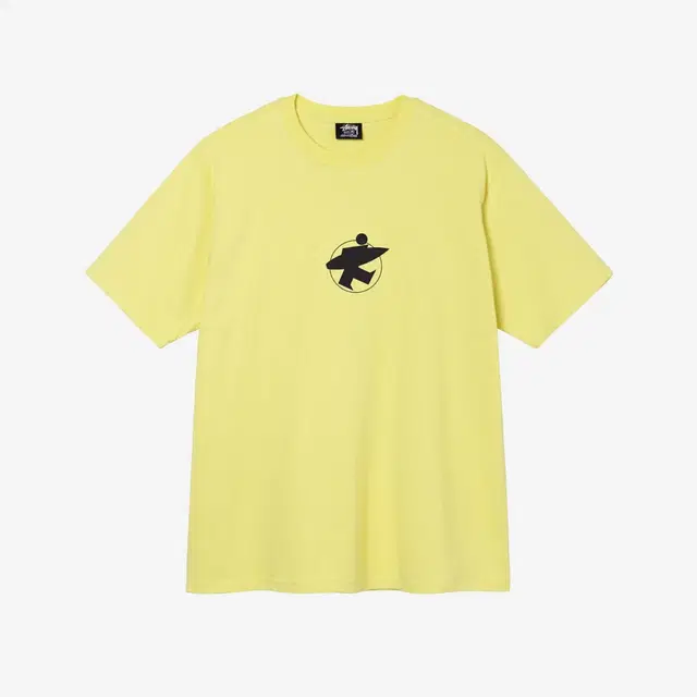 Stussy Stussy Surf Stock T-Shirt Yellow - view 2