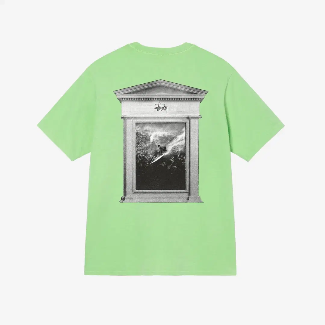 Stussy Stussy Surf Tomb Pigment Dyed T-Shirt Green