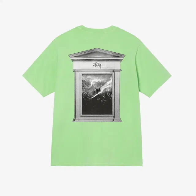 Stussy Stussy Surf Tomb Pigment Dyed T-Shirt Green - view 1