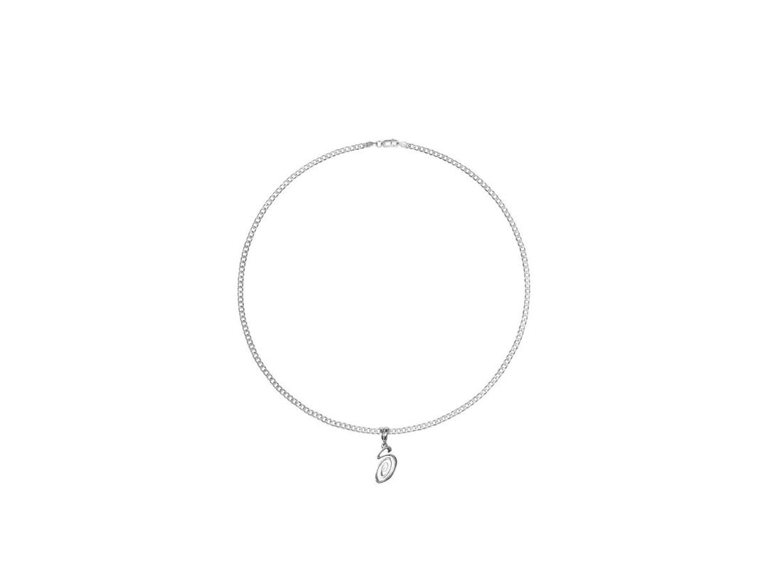 Stussy Stussy Swirly S Chain Sterling Silver