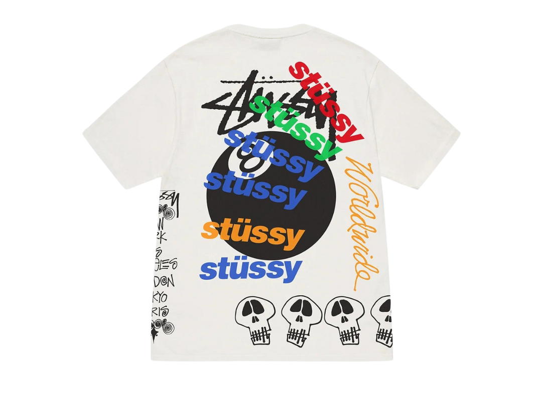 Stussy Stussy Test Strike Pigment Dyed Tee Natural