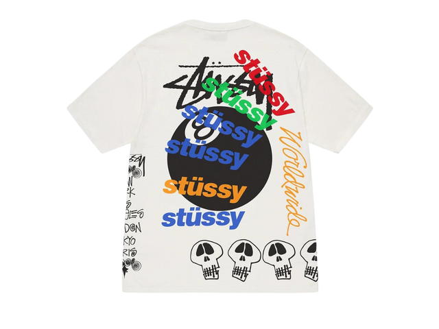 Stussy Stussy Test Strike Pigment Dyed Tee Natural - view 1