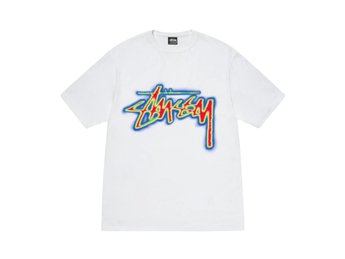 Stussy Stussy Thermal Stock Tee White