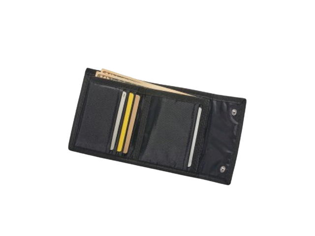 Stussy Stussy Tri-Fold Wallet Coin Case Pouch Japanese Magazine Black - view 2