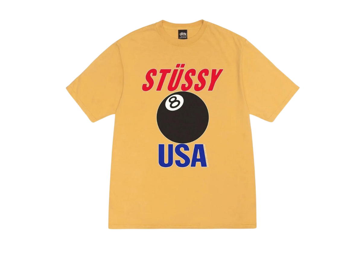 Stussy Stussy USA Pig. Dyed T-Shirt Honey