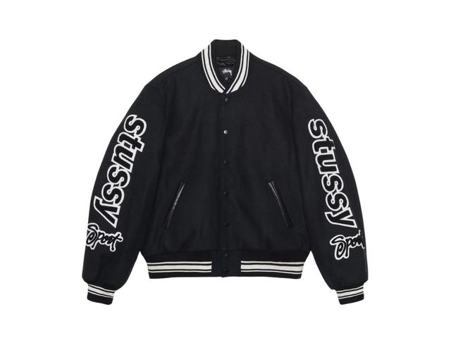 Stussy Stussy Varsity Jacket Competition Black - view 1