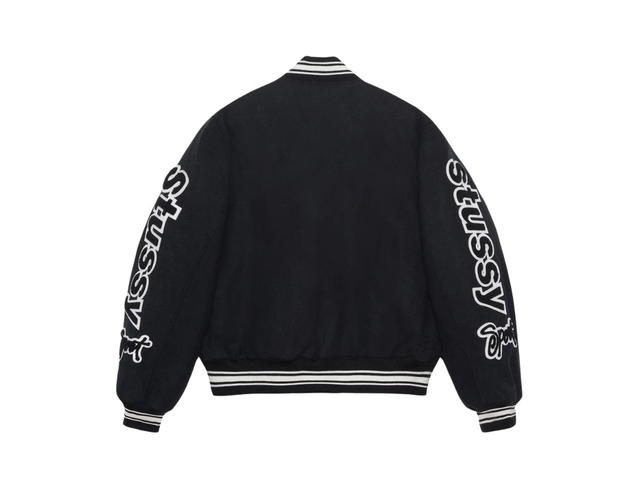 Stussy Stussy Varsity Jacket Competition Black - view 2