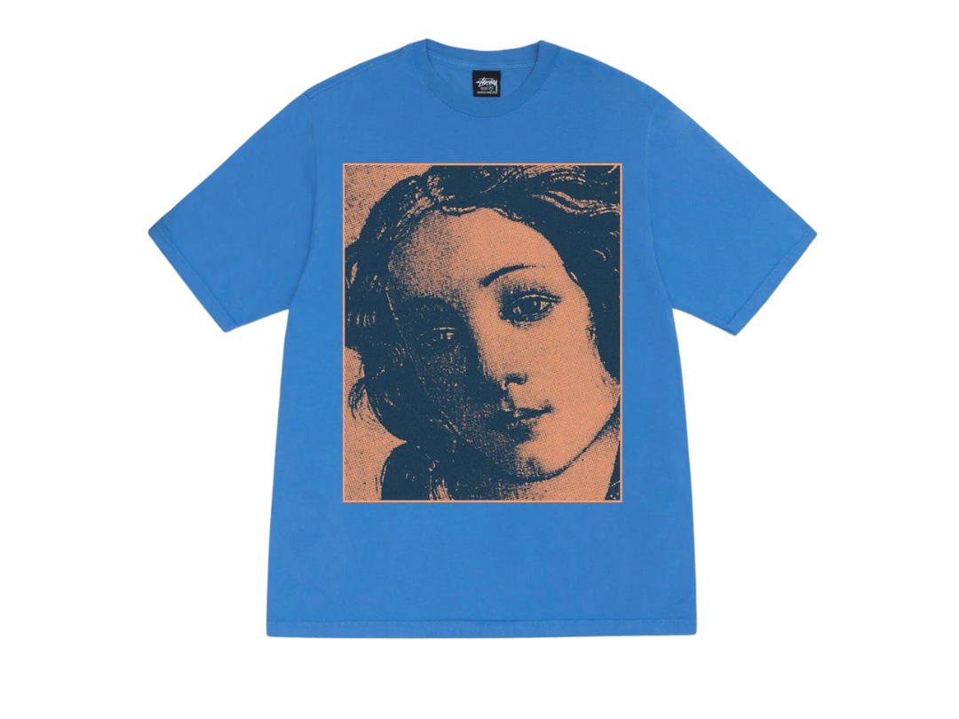 Stussy Stussy Venus Tee Pigment Dyed Blue