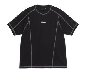 Buy Stussy Wave Cotton Crew Black at Sasom – Authentic and Ready to Ship