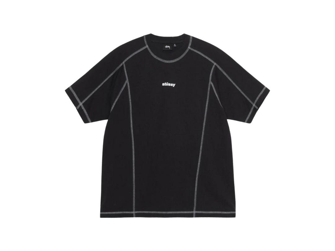 Stussy Stussy Wave Cotton Crew Black