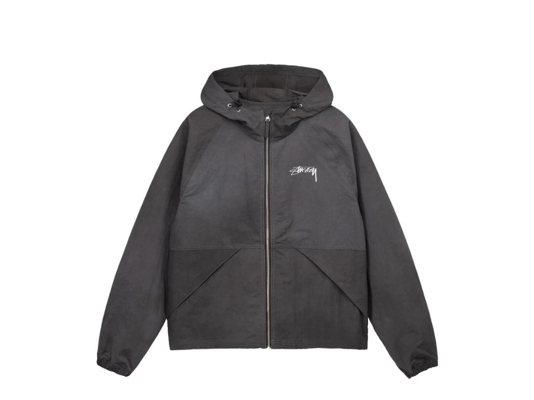 Stussy Stussy Wave Dye Beach Shell Jacket Black