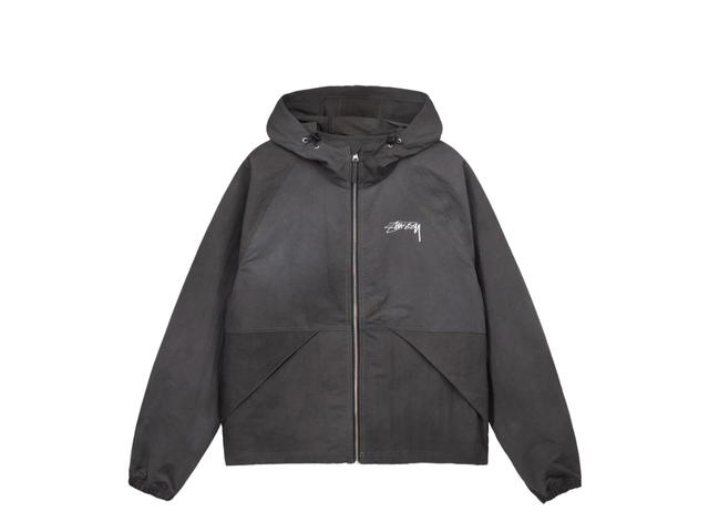 Stussy Stussy Wave Dye Beach Shell Jacket Black - view 1