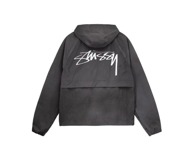Stussy Stussy Wave Dye Beach Shell Jacket Black - view 2