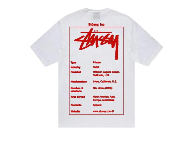 Stussy Stussy Wiki Tee White - view 1