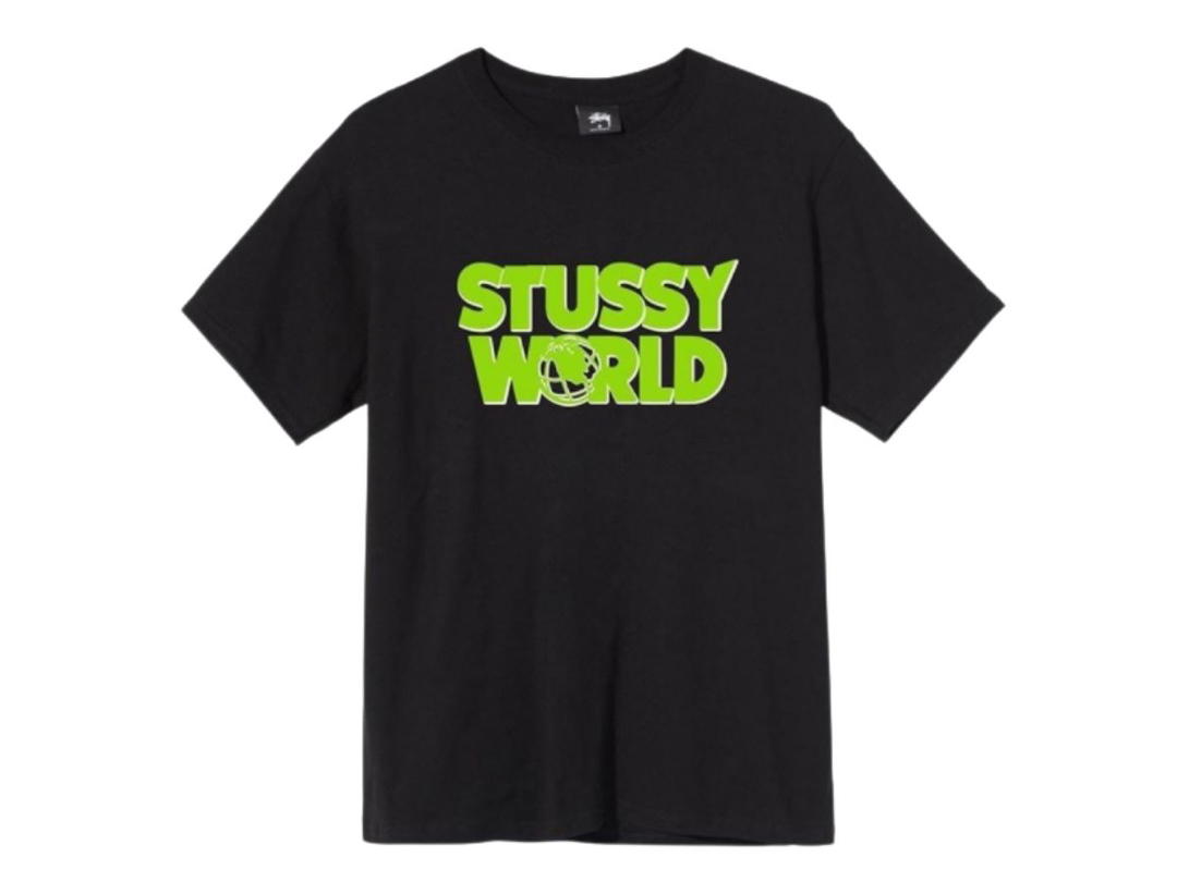 Stussy STUSSY WORLD TEE Black