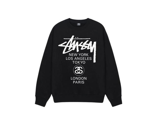 Stussy Stussy World Tour Crew Black - view 1