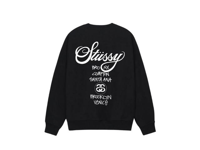 Stussy Stussy World Tour Crew Black - view 2