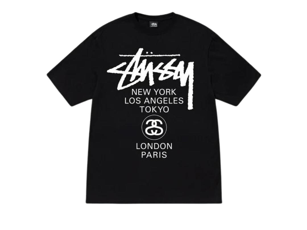 Stussy Stussy World Tour Tee Black