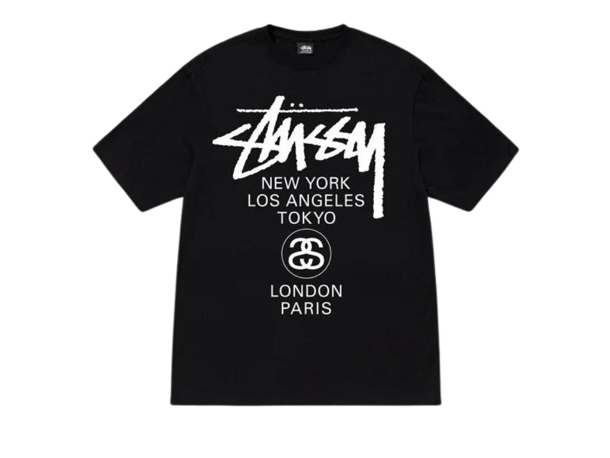 Stussy Stussy World Tour Tee Black